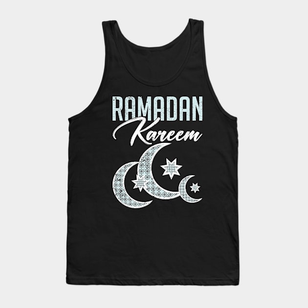 Ramadan Kareem Muslim Islamic Celebration Ramadan Tank Top by shirtsyoulike